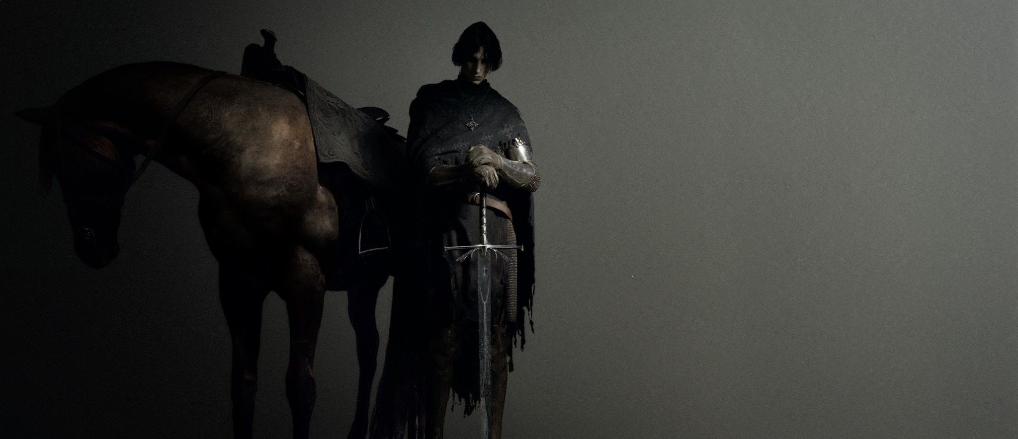 Twój K. figure with horse and sword